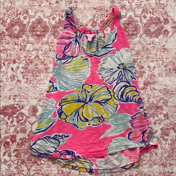 Lilly Pulitzer Tops - Lilly Putlizter Swept By The Tides Tank Top